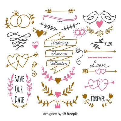 Wedding Element Collection – Free Stock Photos for Download