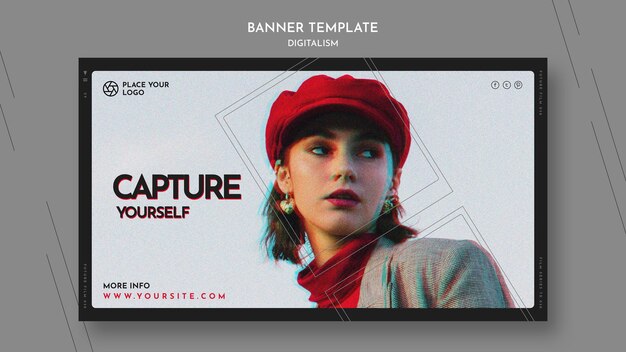 Capture Yourself Theme Landing Page – Free Download