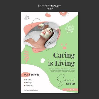 Beauty Salon Print Template – Free Download