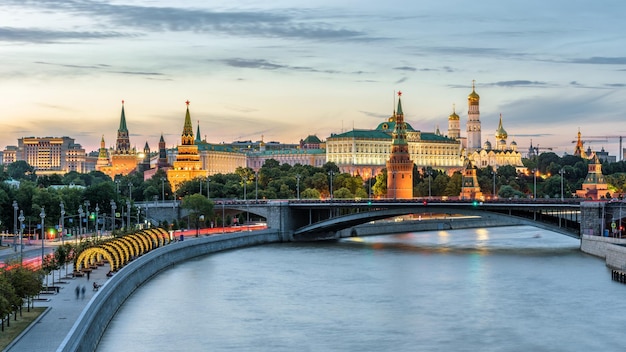 Moscow Kremlin at Moskva River in Russia – Free Download