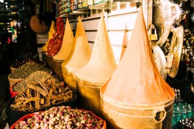 Clay Pots on Market in Morocco – Free Download