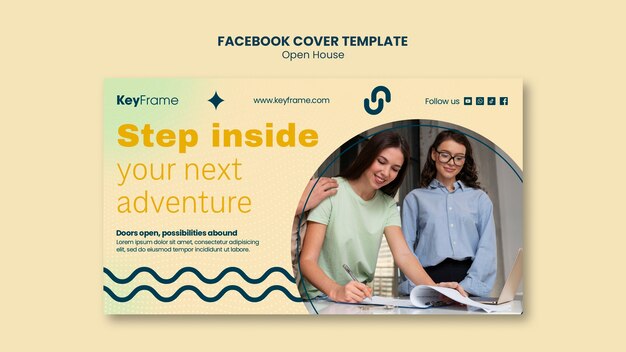 Open House Template Design – Free Download