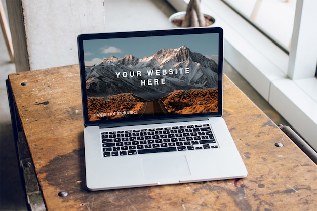 Laptop Screen Mockup – Free Download