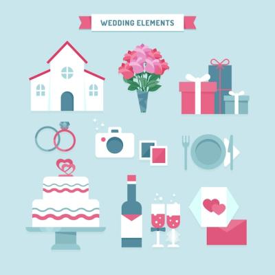 Wedding Element Collection – Free Download Stock Photos