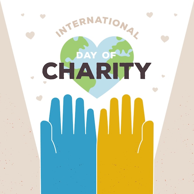 International Day of Charity Celebrating Hands and Planet – Free Download