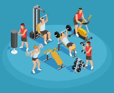 Gym Isometric Template – Free Download, Download for Free