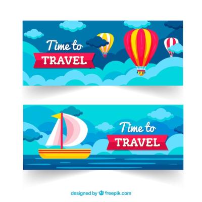 Travel Destination Banners – Download Free Stock Photos