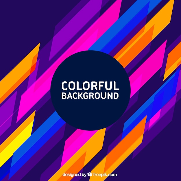 Colorful Background with Shapes – Free Stock Photo for Download