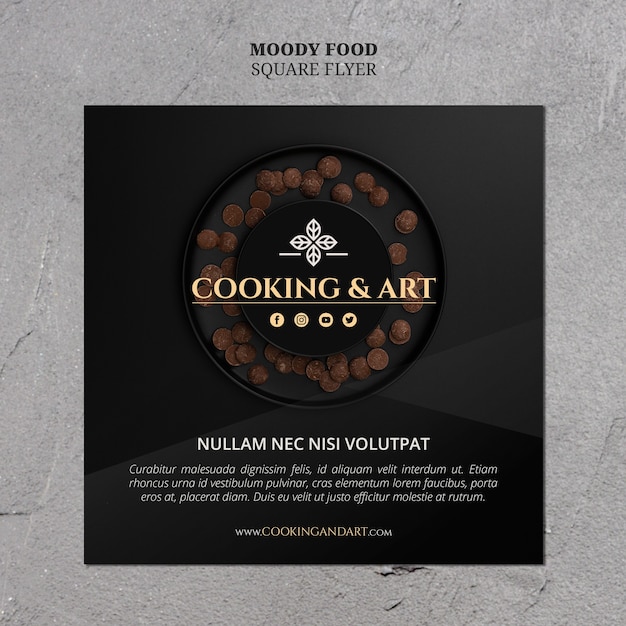 Cooking and Art Flyer – Free Stock Photo, Download Free