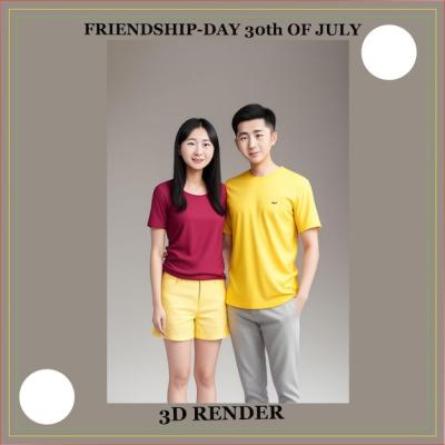 Friendship Day Celebration: Two Friends Together – Free Download