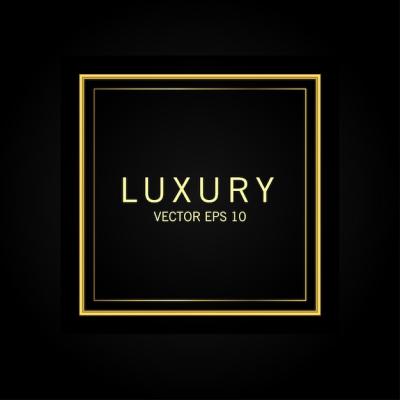 Luxury Gold Badges and Labels – Premium Quality Vector Illustration for Free Download