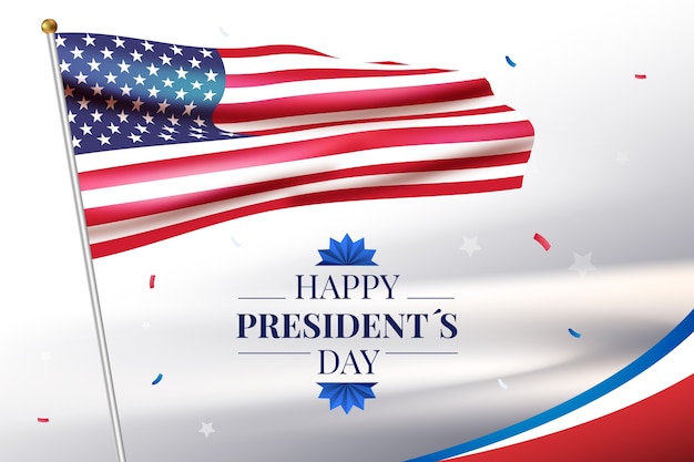 Gradient Presidents Day Background – Download Free Stock Photo