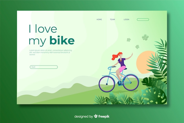 Outdoor Activities Landing Page Template – Free to Download