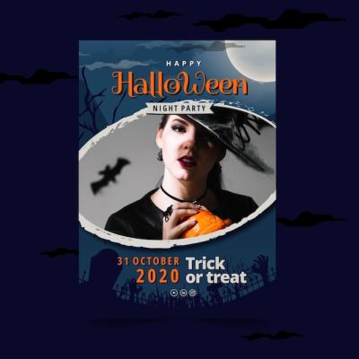 Halloween Poster Template – Free to Download