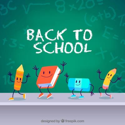 Back to School Background – Free Download