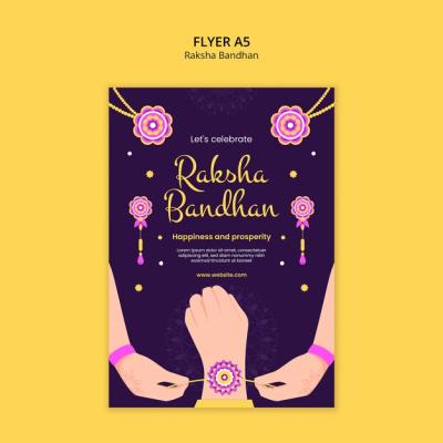 Raksha Bandhan Template Design – Free Download