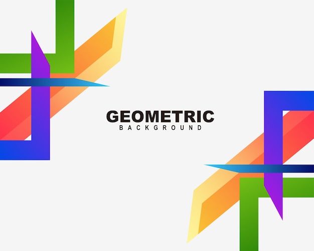 Modern Abstract Background Design with Geometric Shapes – Free Download