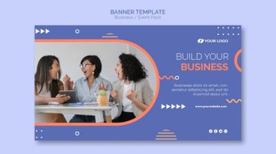 Business Event Theme Banner Template – Free Download