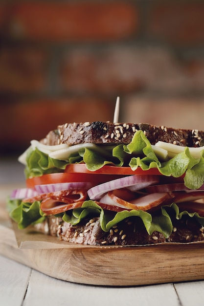 Tasty Vegan Sandwich Perfect for Your Next Meal – Free Stock Photo, Download for Free