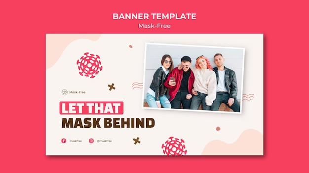 Mask-Free Banner Template – Free Download