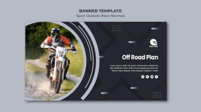 Sport Concept Banner Template – Free Download