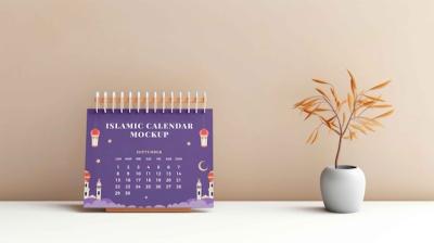 Islamic New Year Celebration Mockup – Free Download