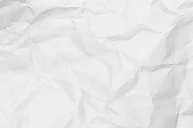 Crumpled White Paper Texture Background – Free Download