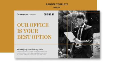 Law Firm Ad Template – Free Download