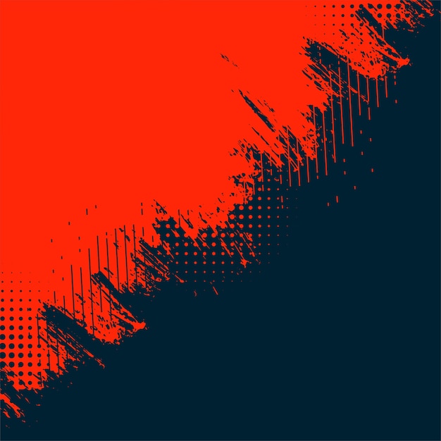 Red and Black Abstract Grunge Texture Background – Free Download