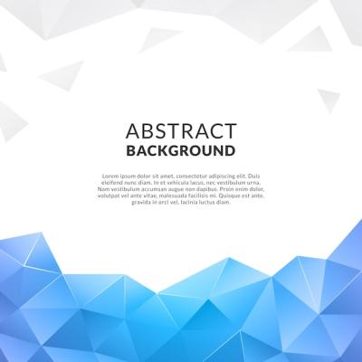 Abstract Background Featuring Blue Shapes – Free Download