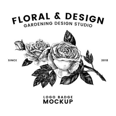 Gardening and Floral Logo Design Vector – Free Download