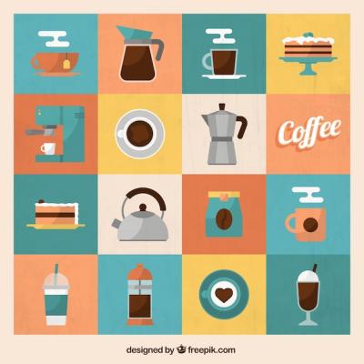 Variety of Coffee Icons – Free to Download