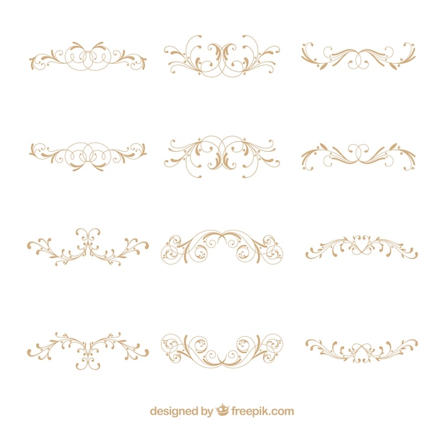 Collection of Wedding Ornaments – Free Download