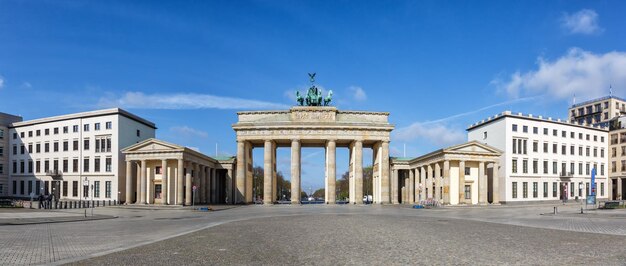 Panoramic View of Brandenburg Gate in Berlin, Germany – Free Stock Photo for Download