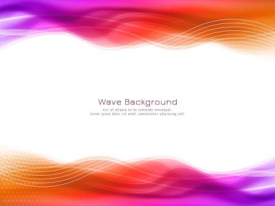 Abstract Red and Pink Color Wave Design Background Vector – Free Download