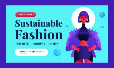 Gradient Fashion Stylist Webinar – Download Free Stock Photo