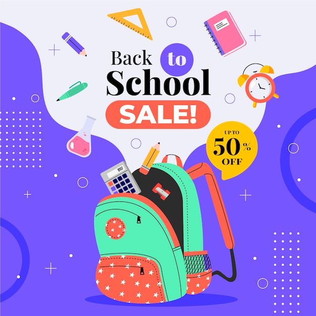 Back to School Sale Background – Free Stock Photo for Download