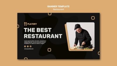 The Best Restaurant Banner Template – Free Download