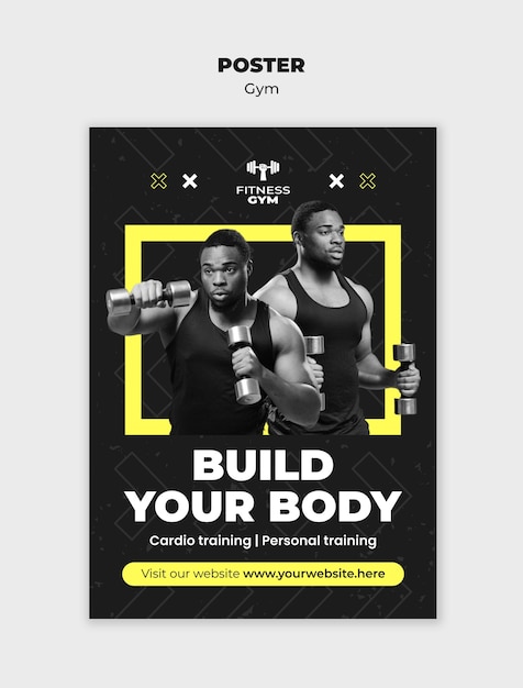 Gym Template Design – Free Download