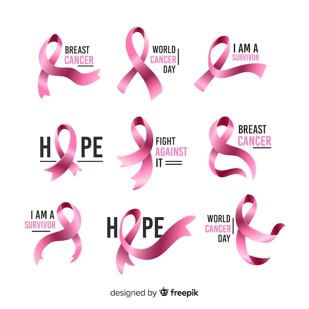 Pink Ribbons Collection for Breast Cancer Event – Free Download