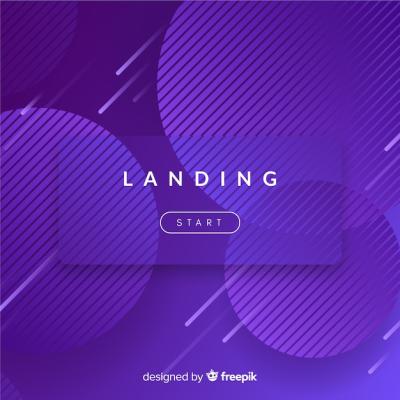 Abstract Landing Page Background – Free to Download