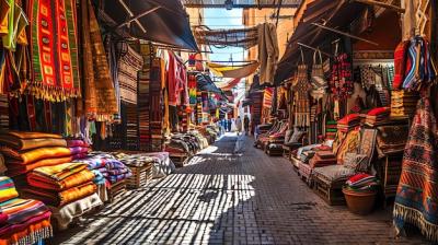 A Vibrant and Bustling Market in Marrakech, Morocco – Free Stock Photo, Download for Free