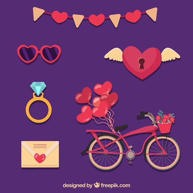 Valentine Element Collection – Free Download Stock Photos