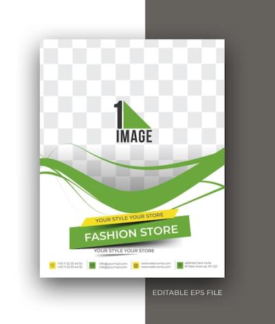 A4 Flyer Poster Brochure Social Media Post Promotion Design Template – Free to Download