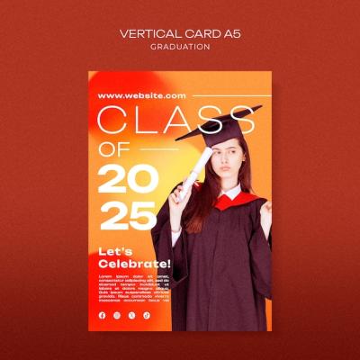 Graduation Template Design – Free Download