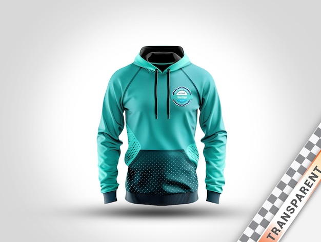 PSD Hoodie Logo Mockup with Transparent Background – Free Download