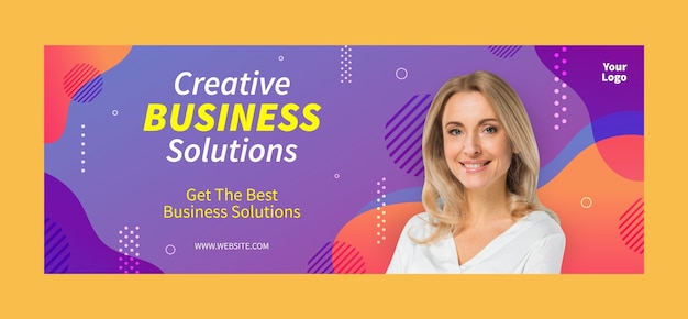 Business Facebook Cover Template – Free to Download