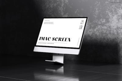 Monitor Mockup for Creative Projects – Free Download