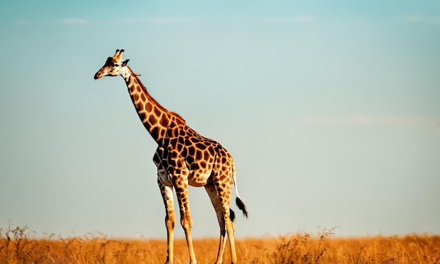 Majestic Standing Giraffe – Free Stock Photo, Download Free