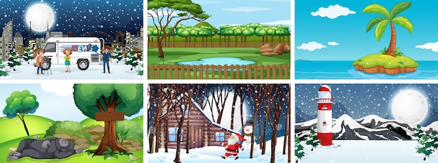 Various Nature Scenes Collection – Free Download